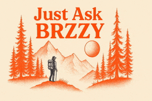 BrzzyWeather walking adventure weather forest GIF