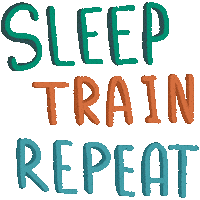 Sleep Horse Sticker