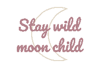 Printjesenzo retro moon minimal boho Sticker