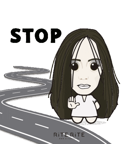 Stop Terror Sticker by Rite Rite