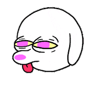 tired good night STICKER by Jason Clarke