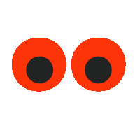 Blink Eyes Sticker