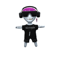 Dj Nft Sticker by Gian Nobilee
