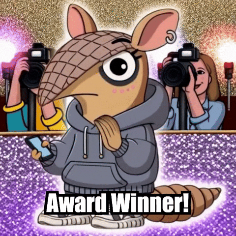 Award Winner Show GIF by Chillo Dillo