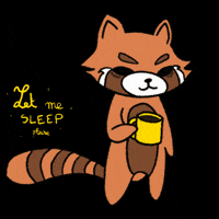 Sleepy Red Panda GIF