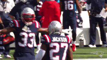 Joejuan Williams Reaction GIF by New England Patriots
