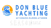 Athens Naxos Sticker by Don Blue Yachting
