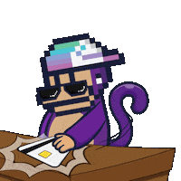 Hitting Credit Card Sticker by BigBrains