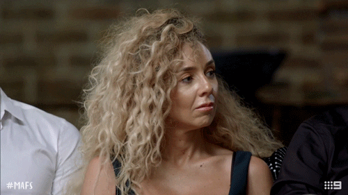 shocked mafs GIF by Married At First Sight Australia