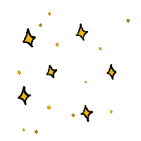 lariarisca stars sparkle spark jobs Sticker
