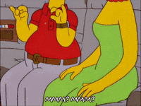 marge simpson smiling GIF