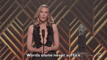 Words Alone Never Suffice 