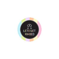 letsgetrinsed cheers lgr lets get rinsed drinking card game Sticker