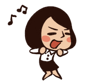 Happy Dance Sticker by RisuDong