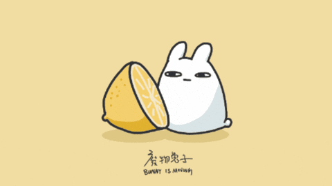 Bunny Lemon GIF by bunny_is_moving