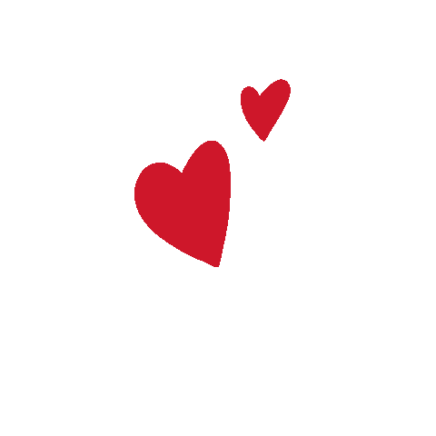 Red Heart Love Sticker by AICAPAS