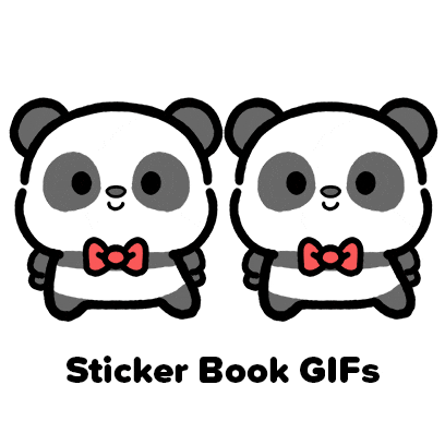 Twinning Bow Tie Sticker by Sticker Book iOS GIFs