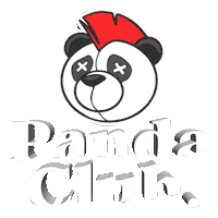 panda club Sticker by Trap Invaders