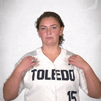 Rocket Softball GIF by Toledo Rockets