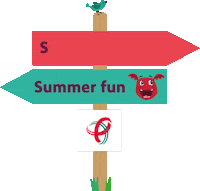 Summer Fun Beach Sticker by PrincipalityBS