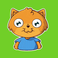 mografic_ cat yes feliz motivation GIF