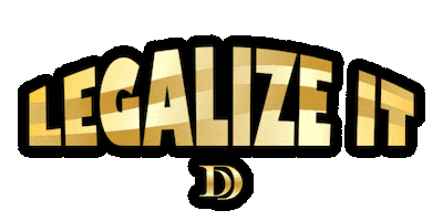 Legalize It Cannabis Sticker by Demesmin and  Dover