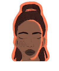 Pfeffer_Sal skincare glow self care face mask Sticker