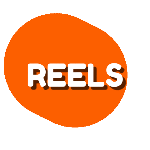 Instagram Orange Sticker