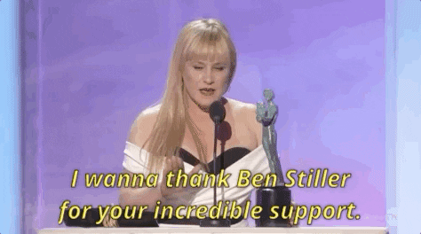 i wanna thank ben stiller for your incredible support GIF by SAG Awards