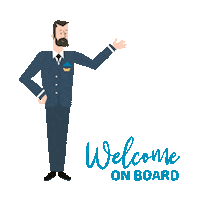 Flying Cabin Crew Sticker by Luxair