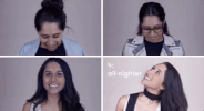party girls makeup haha make up GIF