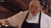 Liquid Nitrogen Cooking GIF by MasterChefAU