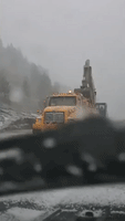 Clean-Up Continues on Damaged Coquihalla Highway in British Columbia