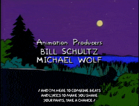 season 8 credits GIF
