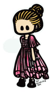 Im Fine Killing Eve Sticker