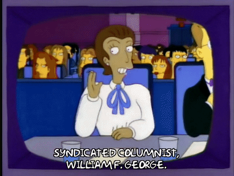 Sitting Season 4 GIF by The Simpsons