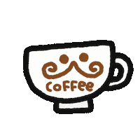Coffee Tea Sticker