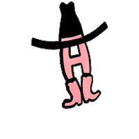 Texas Houston Sticker by Voodoo Doughnut