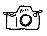 Black And White Photography Sticker