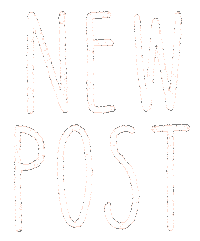 Pink New Post Sticker