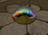 Street Art Rainbow GIF