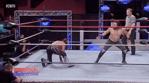 Knock Out Pain GIF by United Wrestling Network