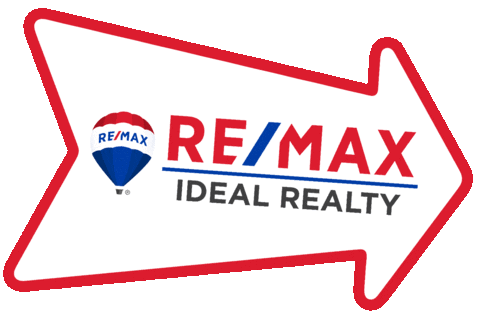 Real Estate Arrow Sticker by RE/MAX Ideal Realty