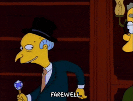 Season 3 Goodbye GIF by The Simpsons