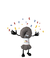Happy Celebration Sticker by Schachenmayr