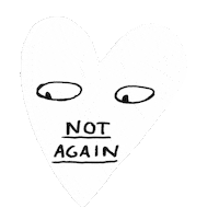 ohynny love heart eyes letters Sticker