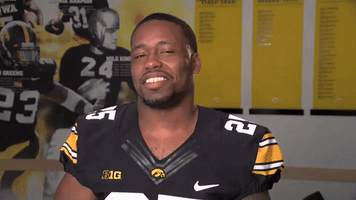 Iowa Hawkeyes Football GIF by University of Iowa Hawkeyes Athletics