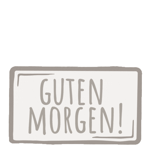 Good Morning Cat Sticker by MjAMjAM Petfood