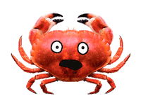 Gif Artist Crab Sticker by BA$$ILONES