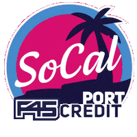 Socal Sticker by F45 PORT CREDIT TRAINING